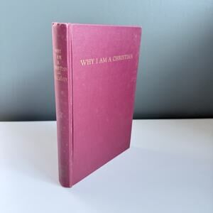 Why I‎ Am a Christian by O. Hallesby 1930 25th Edition Hardcover 1964